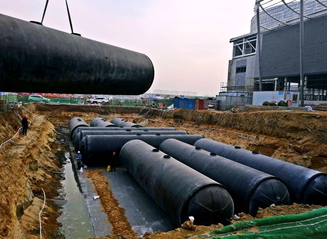 雨水收集地埋蓄水池能承重多少，不能放置到道路下方嗎？
